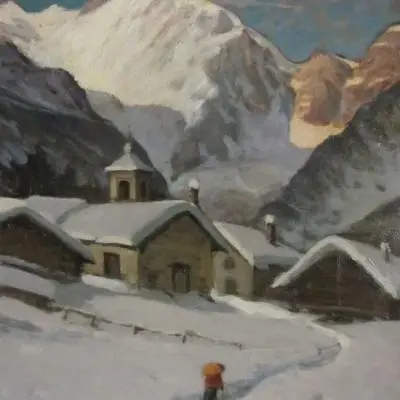 Primo sole sul Monte Rosa